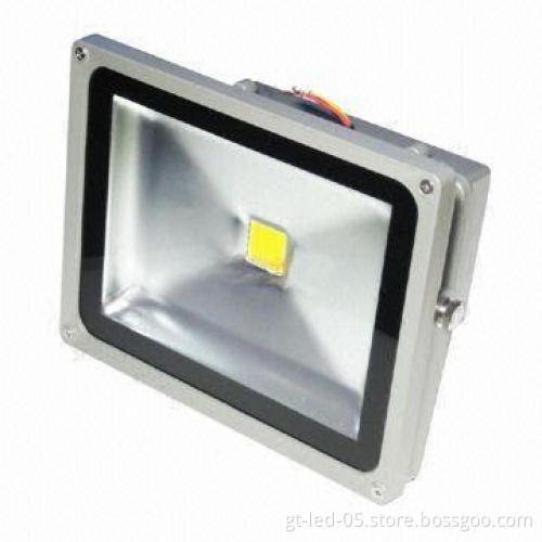 High Luminance LED 30W LED Floodlight with 2,100 to 2,400lm, CE, RoHS, SAA, C-tick Approved, IP65
